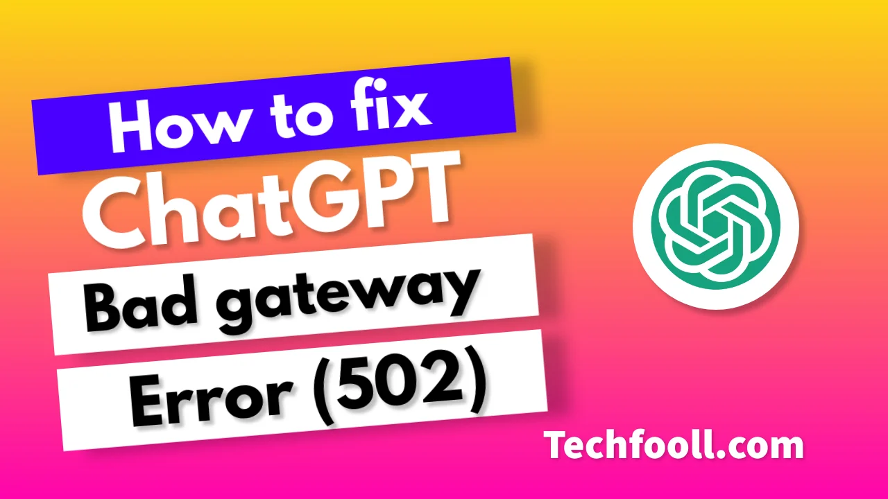 Discover the ultimate solutions to tackle ChatGPT Bad Gateway Error 502. Say goodbye to frustrating errors and ensure seamless AI-powered conversations today!