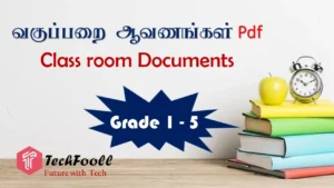 Classroom documents Pdf - Grade 1 to 5